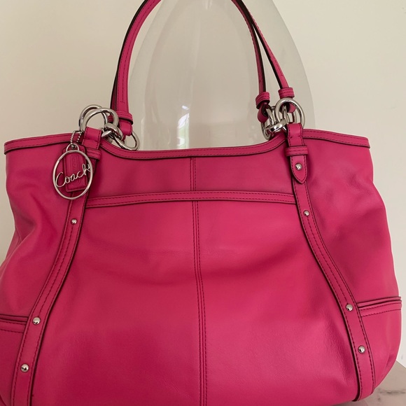 Pink Coach  Handbag - Picture 3 of 6